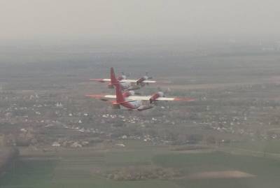 Пожарные самолеты ГСЧС Украины прибыли в Турцию