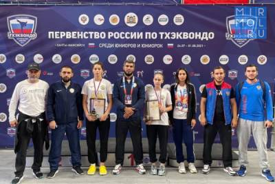 Еще две медали завоевали тхэквондистки Дагестана на первенстве России