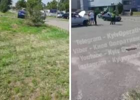 Водитель сбил подростка на Николаевщине и скрылся: его задержание под Киевом попало на видео