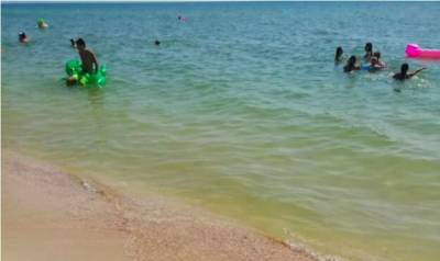 На украинском курорте внезапно исчезли медузы