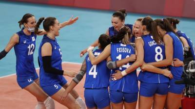 Карполь оценил победу российских волейболисток над США на Олимпиаде