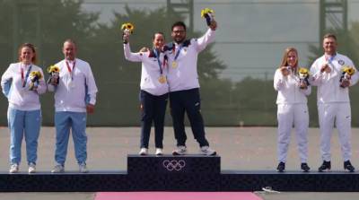 Испания завоевала золото Олимпиады в смешанных соревнованиях в трапе, Сан-Марино — серебро