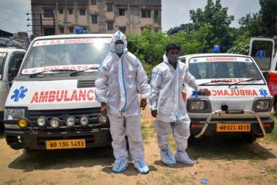 В Индии за сутки выявили 41 649 случаев заражения коронавирусом