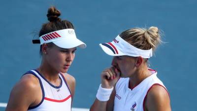 Веснина и Кудерметова уступили в матче за бронзу ОИ в парном турнире по теннису