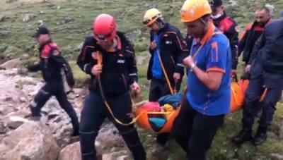 В охваченной лесными пожарами Турции спасли украинских альпинистов (ФОТО)
