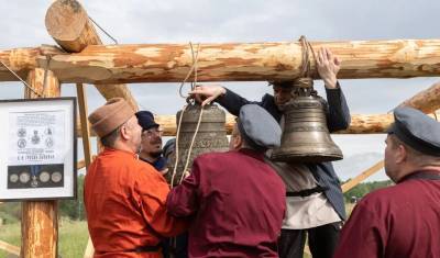 На фестиваль колокольного звона в Гилевской роще вернулись тюменские колокола