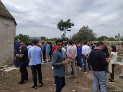 Организована поездка в Агдам азербайджанских выпускников зарубежных вузов (ФОТО)