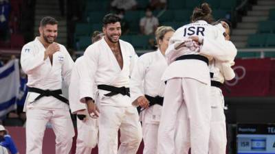 Сборная Израиля по дзюдо победила Россию и завоевала бронзу Олимпиады