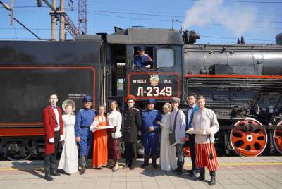В Воронеже запустили экскурсионный ретропоезд до Рамони (ФОТО)