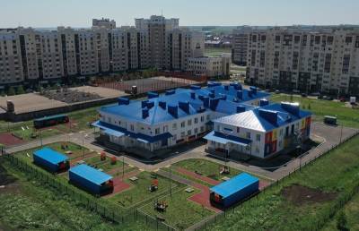В Башкирии завершилось строительство садика на 260 мест