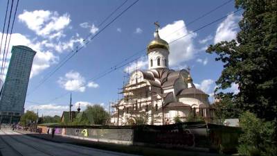 В Москве возводят храм в честь Святителя Николая Мирликийского