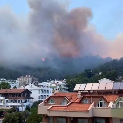 Число погибших при лесных пожарах в Турции возросло до 6