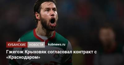 Гжегож Крыховяк согласовал контракт с «Краснодаром»
