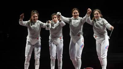 Сборная России по фехтованию досрочно выиграла медальный зачёт ОИ в Токио