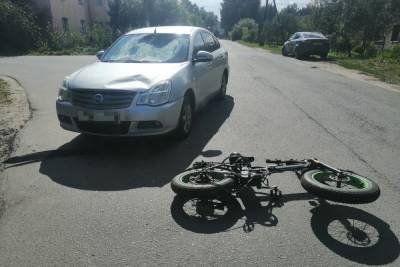 В Тверской области легковушка не пропустила велосипед