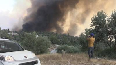 Новости на "России 24". Пожары в Турции: идет эвакуация жителей
