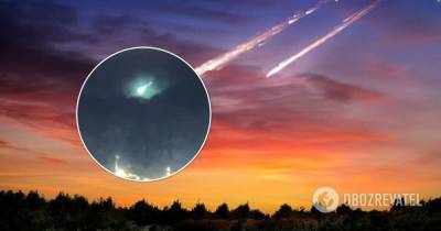 Турция метеорит: в небе заметили яркую вспышку - видео