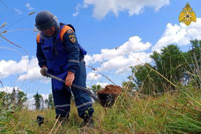 В Тверской области нашли 22 снаряда времен войны