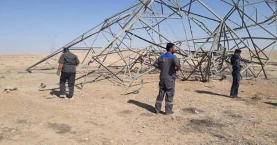 Диверсанты атаковали электросети в Ираке и погубили семь человек