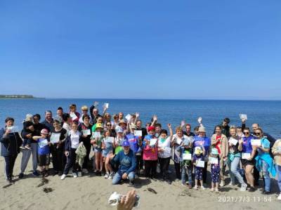 В невельской акции "Чистый берег" приняли участие 120 человек