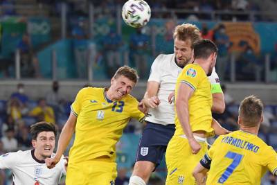 Как Англия разгромила Украину и вышла в полуфинал Евро-2020: видеообзор матча
