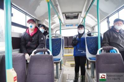 Жители Уфы удивились аномальной работе автобусов