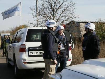 Боевики обстреляли камеру миссиии ОБСЕ под оккупированным Донецком