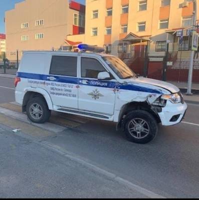 В Салехарде пьяный водитель «КамАЗа» после погони протаранил полицейский автомобиль