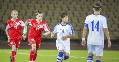 Женская юниорская сборная Таджикистана (U-17) сыграла вничью с Узбекистаном на старте чемпионата CAFA-2021