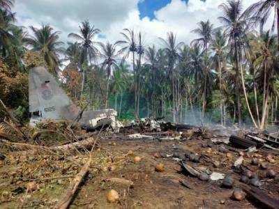 Авиакатастрофа самолета ВВС Филиппин: число жертв возросло до 29 человек