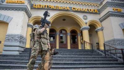 СБУ провела антитеррористические учения в хоральной синагоге Киева