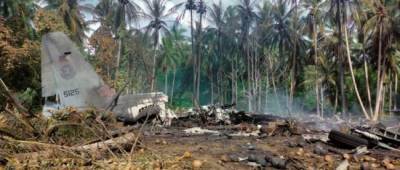 Крушение самолета на Филиппинах: количество жертв увеличилось до 29