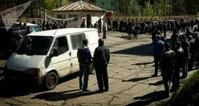 Забастовка шахтеров в Ткибули продолжается - сторонам не удалось договориться