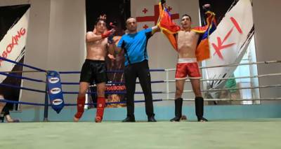 Турнир по тайскому боксу в Тбилиси: боец из Карабаха победил азербайджанца