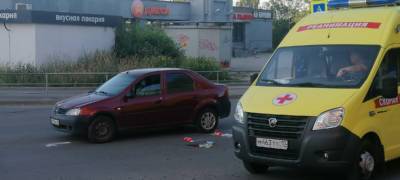 Автомобиль насмерть сбил пожилого мужчину на пешеходном переходе в Петрозаводске (ВИДЕО)