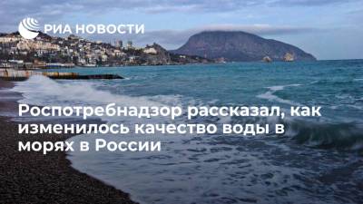 Роспотребнадзор сообщил о значительном улучшении качества воды в морях в России