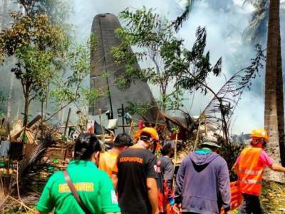 Число жертв авиакатастрофы на Филиппинах выросло до 47 человек