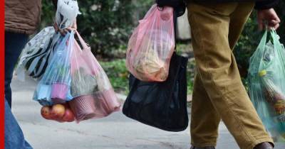При каком условии в России запретят пластиковые пакеты, рассказали в Минпромторге
