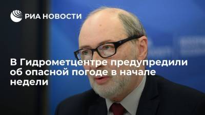 Глава Гидрометцентра Вильфанд предупредил об опасной погоде на юге России и в других регионах