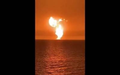 Азербайджан выясняет природу взрыва в Каспийском море