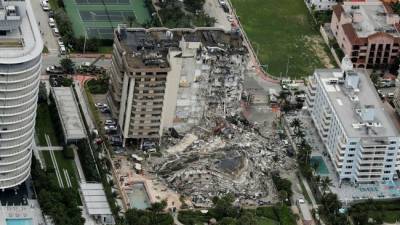 Во Флориде взорвали остатки разрушившегося дома