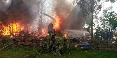 Число жертв крушения самолета на Филиппинах увеличилось до 50 человек