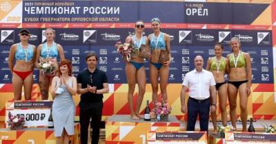 Игрок калининградского «Локомотива» Мария Бочарова стала второй на этапе чемпионата России по пляжному волейболу