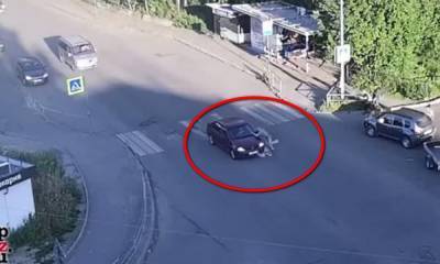 В Петрозаводске насмерть сбили пожилого мужчину: он переходил дорогу по пешеходному переходу