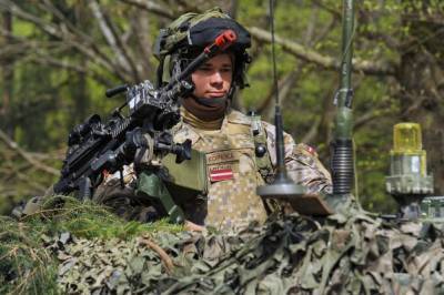 В Косово прибыл контингент Национальных вооруженных сил Латвии