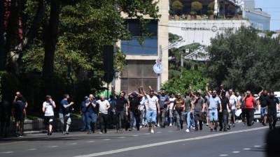 В Тбилиси вспыхнули беспорядки с участием противников ЛГБТ-марша