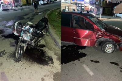 На трассе Ростов – Азов в ДТП пострадал мотоциклист