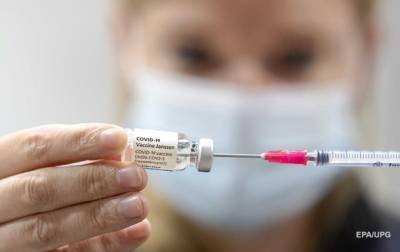В Украине зарегистрировали вакцину Johnson&Johnson