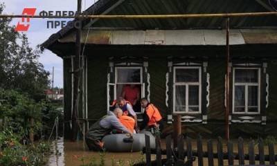 Из-за непогоды на Урале сотня селян оказались затоплены