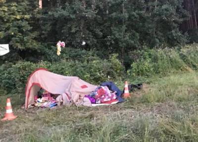 Сибирячка без прав на иномарке насмерть задавила подругу и въехала в палатку с детьми
